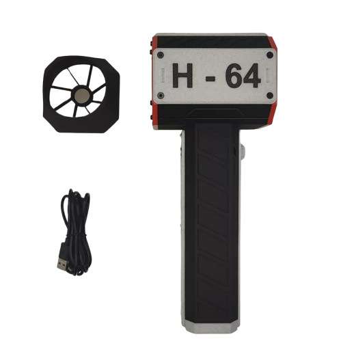 H-64涵道暴力风扇洗车吹水吹雪涵道吹风机手持工业暴力涡轮风扇 - 图1