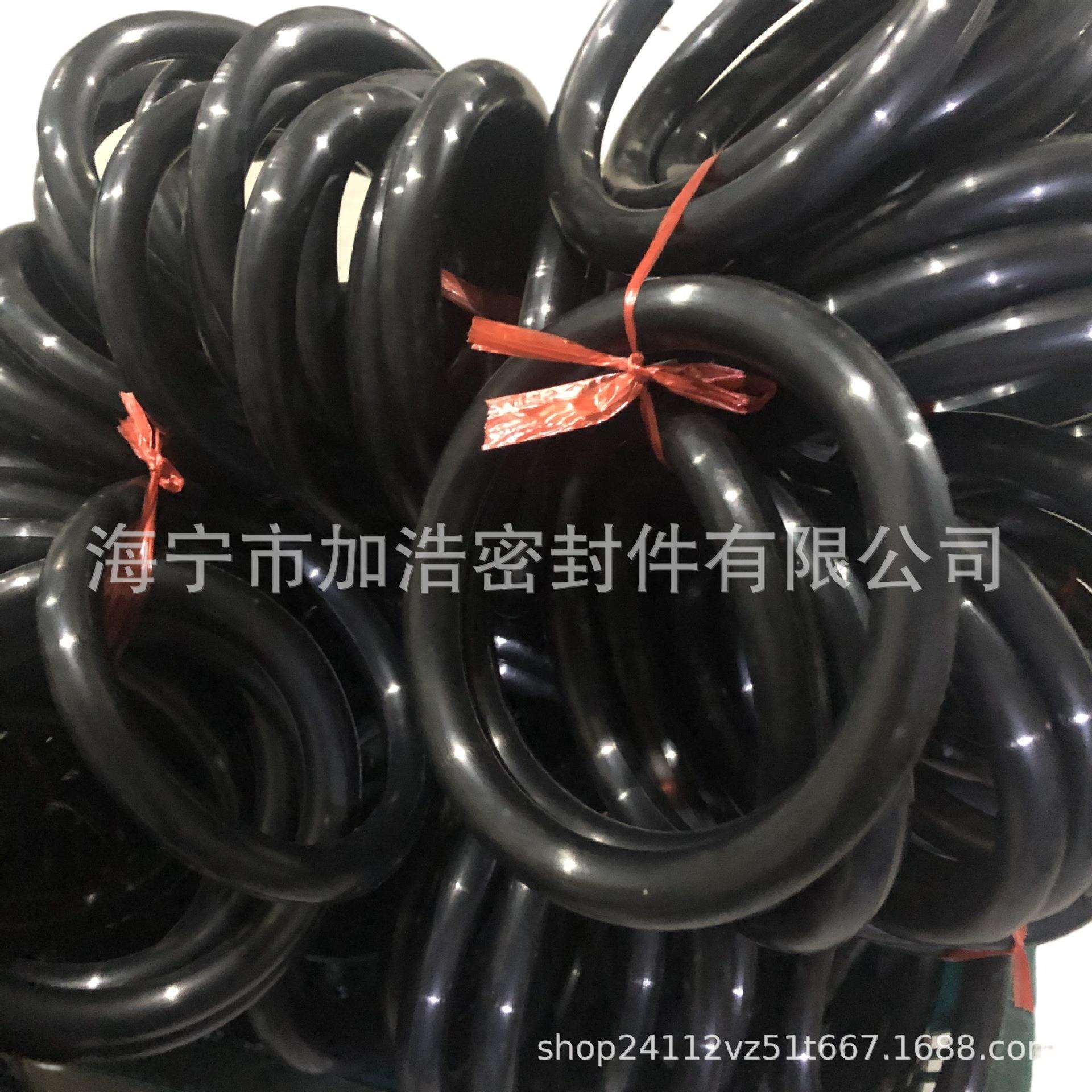 丁晴O型圈 5加仑 55加仑压盘 NBR线径22O型密封圈大型超粗 非标件 - 图2