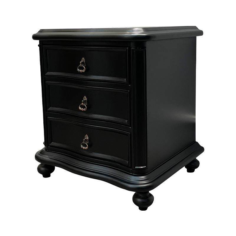 实木美式床头柜欧式整装款家用简约卧室储物柜现代收纳柜子床边柜,淘宝优惠券,粉丝福利购,淘宝优惠卷