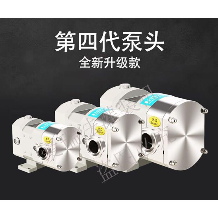 麻酱洗手液八宝粥肉馅浓稠输送泵膏体液体辣椒酱移动凸轮转子泵 - 图2