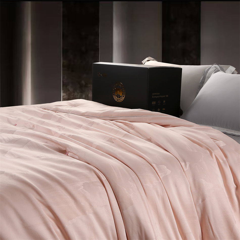 千里江山蚕丝棉被子四季春秋被加厚保暖冬被春夏空调夏被