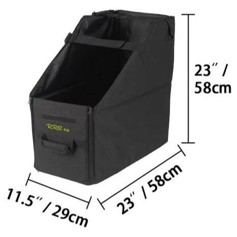 大行折叠自行车收纳箱20寸22寸可折叠外出车载稳固不晃便携收纳箱 - 图3