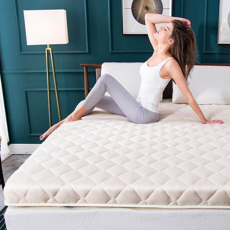 2020新品 水洗全棉床垫1.5/1.8米床家用床褥垫被90cm学生宿舍垫子 - 图0