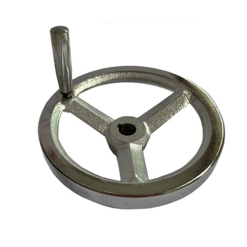 重型铸铁手轮JB/T7273.3-94铁手轮25*320镀铬铁圆轮手轮Z 镀铬手 - 图3