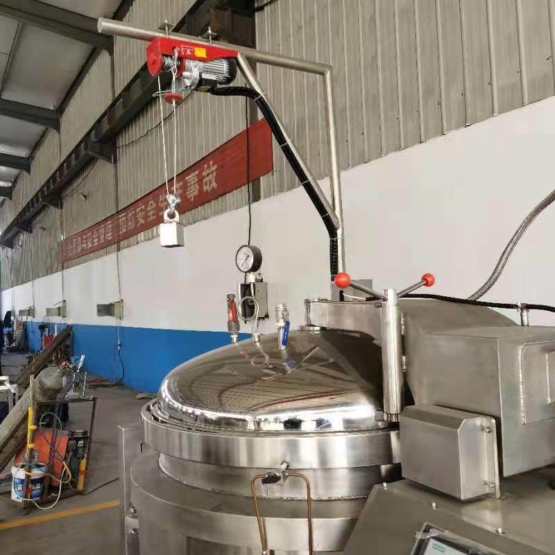 商用800L骨汤高压锅全自动牛肉卤煮锅大型高压蒸煮设备,淘宝优惠券,粉丝福利购,淘宝优惠卷