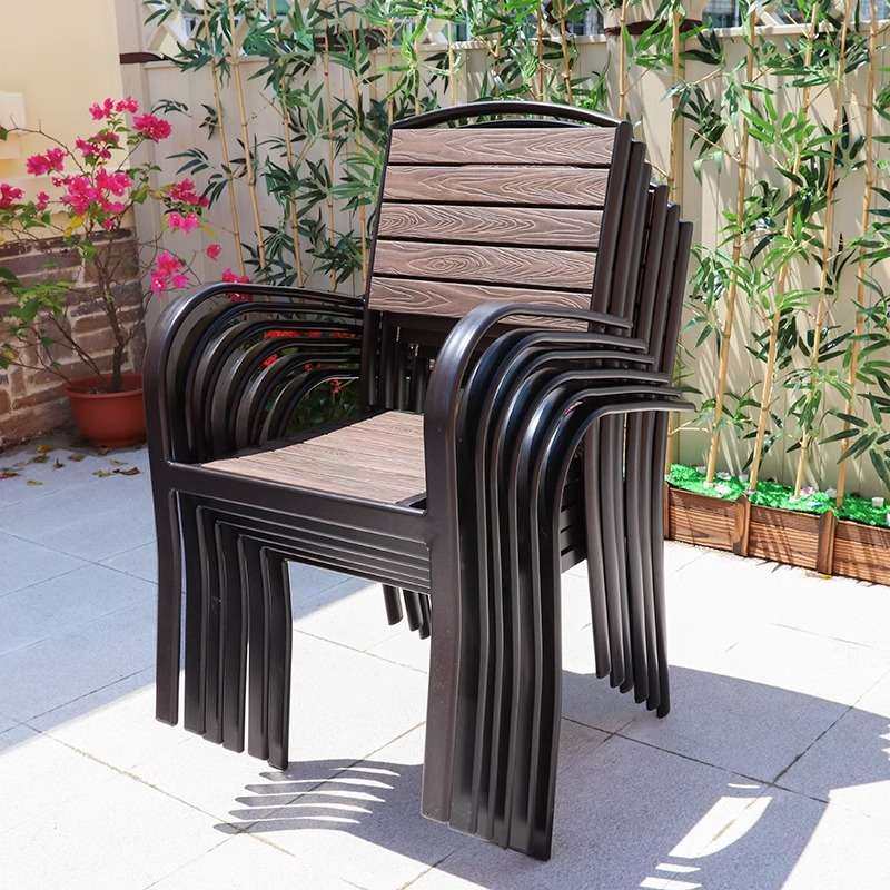 户外桌椅塑木铝合金庭院阳台花园别墅露天桌椅奶茶店商超外摆桌椅,淘宝优惠券,粉丝福利购,淘宝优惠卷