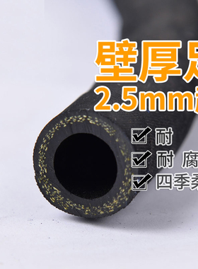 夹布橡胶管光面喷砂橡胶管黑色耐高温高压耐油管泥浆软管蒸汽水管