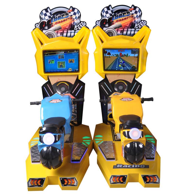 厂家直销儿童娱乐小电玩设备室内疯狂摩托儿童赛车游艺机娱乐机 - 图3