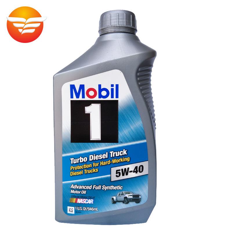 美孚1号 柴油机油 CJ-4/SN 5W-40 进口全合成 涡轮增压 机油 - 图0