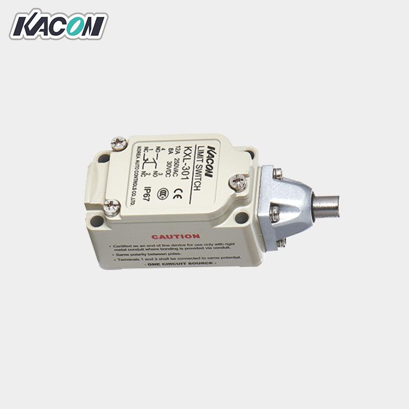 现货Kacon/凯昆KXL-301行程柱塞式12A防水防油 限位开关 微动 - 图2