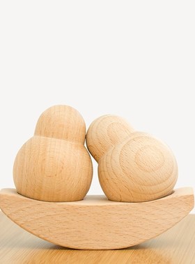 友谊的小船木质办公女q生桌面摆件创意小装饰品送女友情侣生日礼