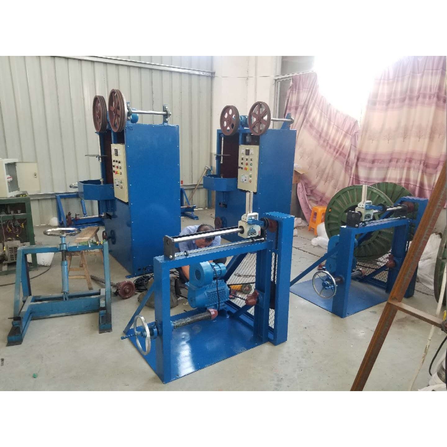 立式包纸机包纸机电线包塑自动挤塑机云母带,淘宝优惠券,粉丝福利购,淘宝优惠卷