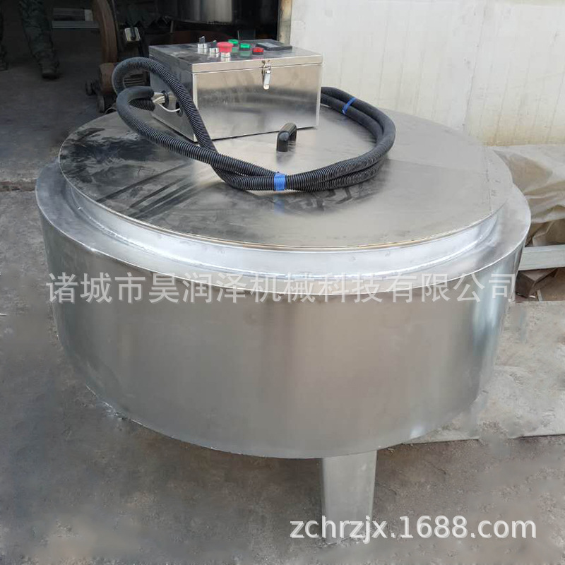 厂家供应 猪手去毛松香锅 优质不锈钢封头 电加热导热油松香锅 - 图2