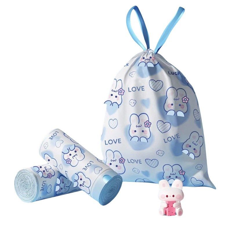 垃圾袋家用加厚手提式厨房专用抽绳实惠装免撕大号清洁袋,淘宝优惠券,粉丝福利购,淘宝优惠卷