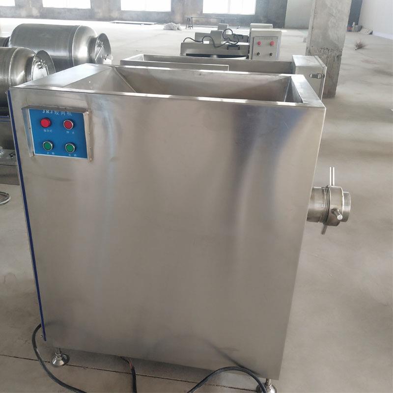 商用全自动绞肉机鲜肉冻肉绞肉机整鸡整鸭鸡架鸭架绞肉机鱼绞肉机 - 图0