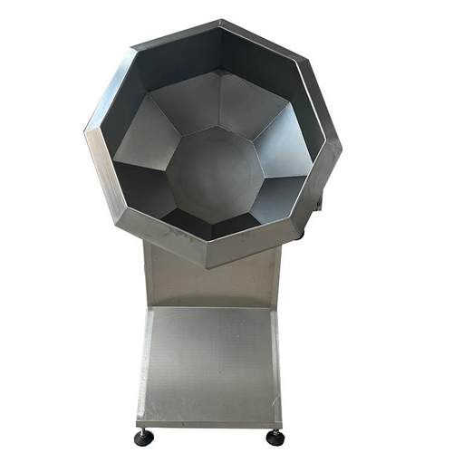 不锈钢八角桶食品调味机 椒盐花生拌料机 薯条薯片调料混合设备 - 图3