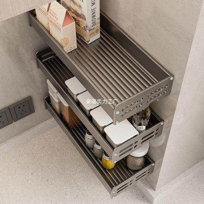 厨房小型置物架壁挂小尺寸20CM长宽免打孔35厘米窄款15公分收纳架,淘宝优惠券,粉丝福利购,淘宝优惠卷