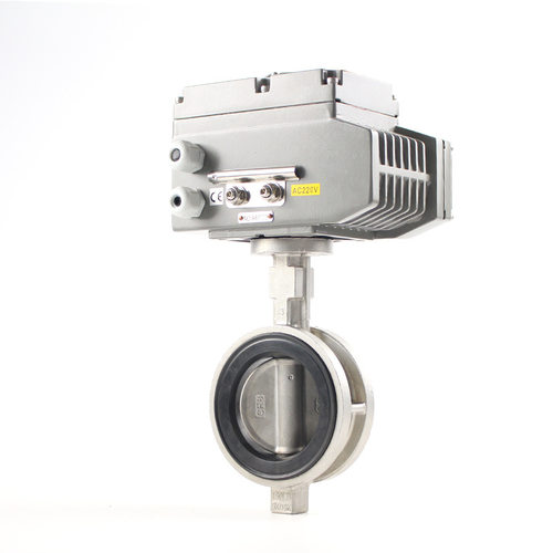 蝶阀不锈钢电动蝶阀D971X-10/16P无耳衬胶对夹软密封蝶阀厂家 - 图3