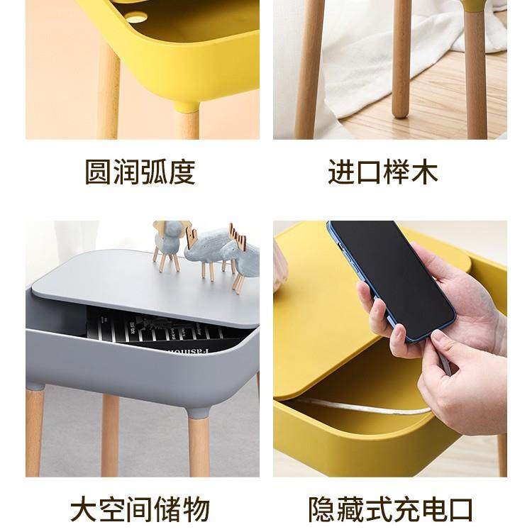 卧室床头柜 简约现代 卧室迷你PP塑料储物柜多功能小户型沙发柜,淘宝优惠券,粉丝福利购,淘宝优惠卷