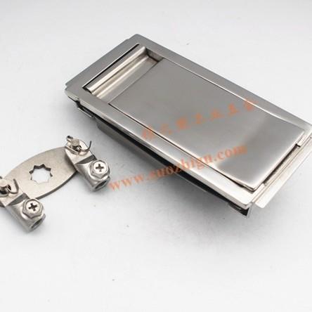 不锈钢门锁MS888 MS887箱变门锁带挂锁孔户外机箱配电柜盒锁 - 图0