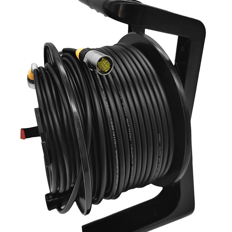 超六类网线缆车传输数字v高柔拖链卡农头网线高速万兆屏蔽线 - 图3