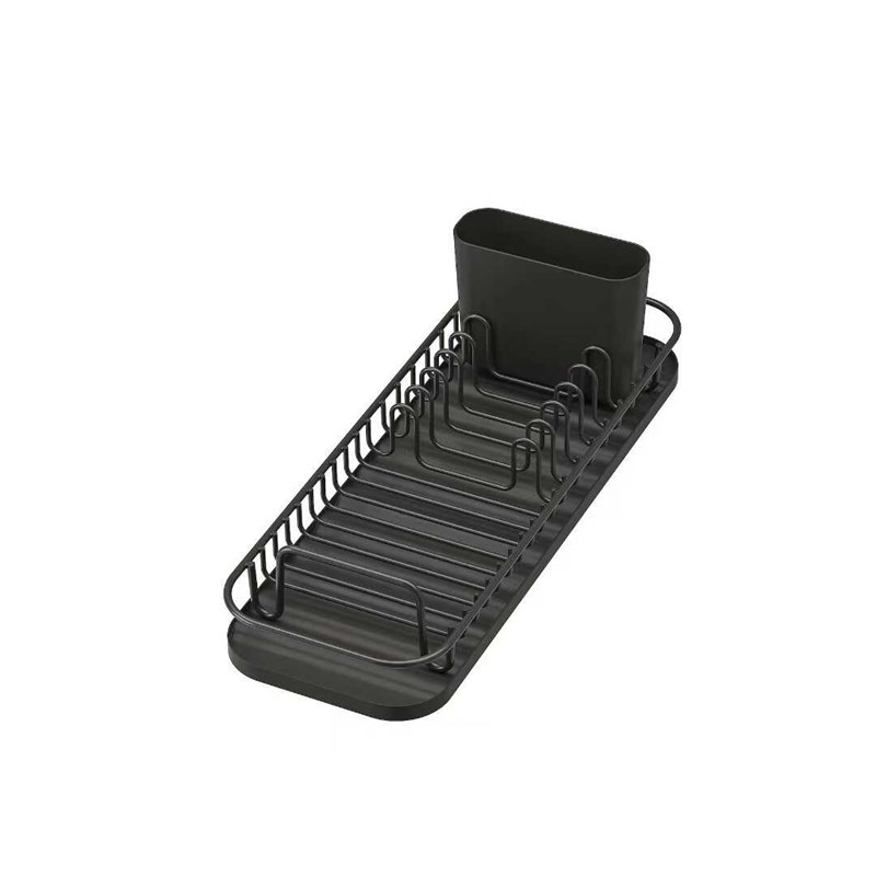 多功能盘子架置物架碗架沥水架厨房小空间收纳免打孔方便家庭用品 - 图2