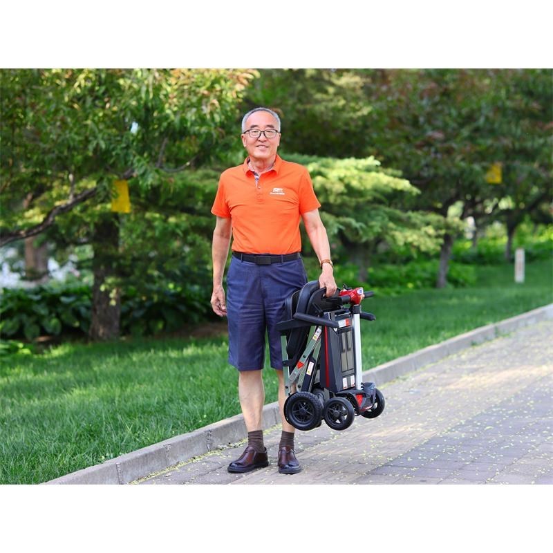 和美德M2020轻便折叠电动代步车 残疾人老人电动代步车老年电动四 - 图2