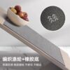 Kitchen non-slip and oil-proof floor mat j2024 new wipeable and washable stain-resistant absorbent mat carpet woven pattern household feet