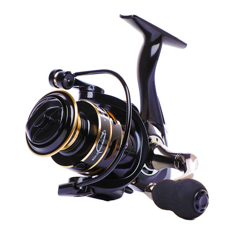 不锈钢纺车轮全金属远投鱼轮海竿轮直柄路亚抛竿矶钓路滑渔轮大全 - 图3