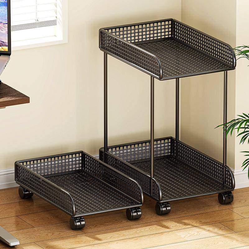 Desktop main storage rack under the desk, removable pulley storage rack, chassis cabinet bottom brain AL101726 desk tray