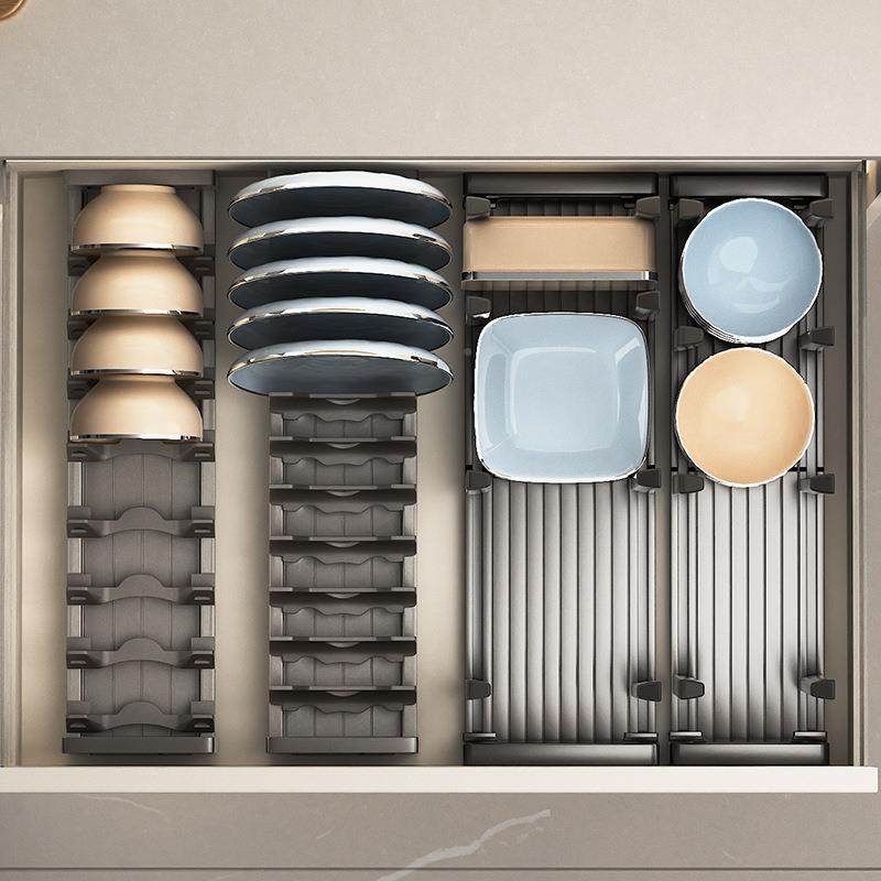 厨F5M68944房抽屉碗架置盘碗碟收内纳架碗纳盘子碟子橱柜收分隔柜,淘宝优惠券,粉丝福利购,淘宝优惠卷