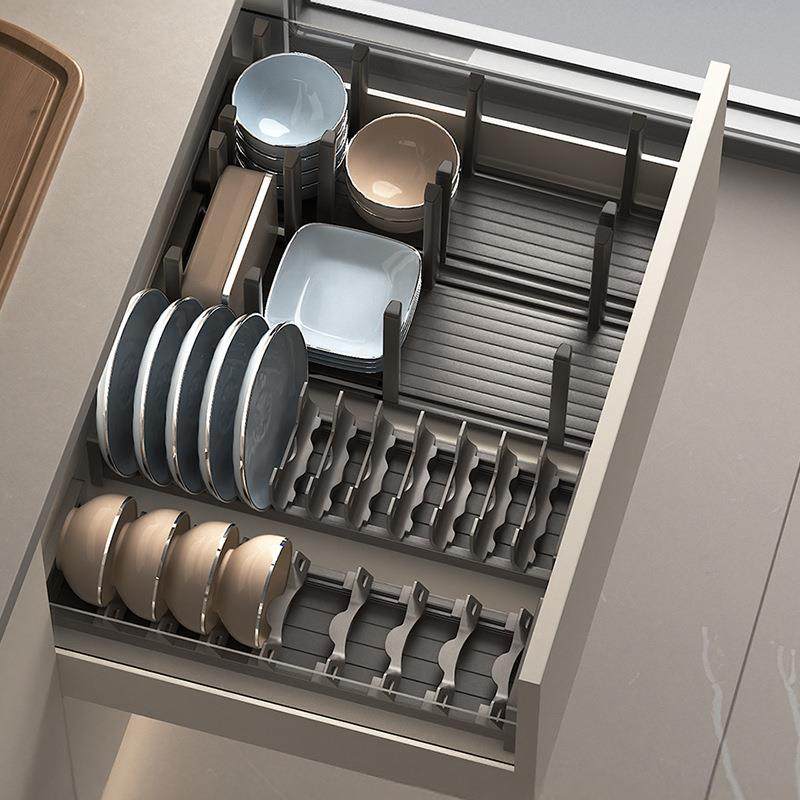 厨F5M68944房抽屉碗架置盘碗碟收内纳架碗纳盘子碟子橱柜收分隔柜,淘宝优惠券,粉丝福利购,淘宝优惠卷