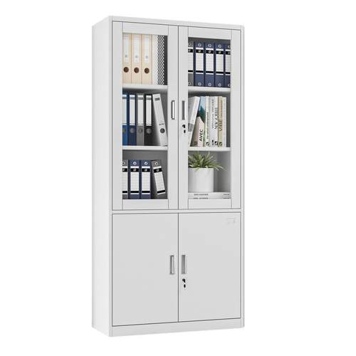 新款铁HG-1皮文资料柜档案柜多柜层财件务柜凭证书柜储物柜 - 图3