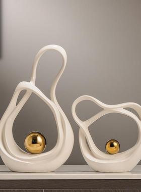 财源滚滚饰艺83300225术摆装件轻奢客酒柜电视柜厅玄关办公室品感