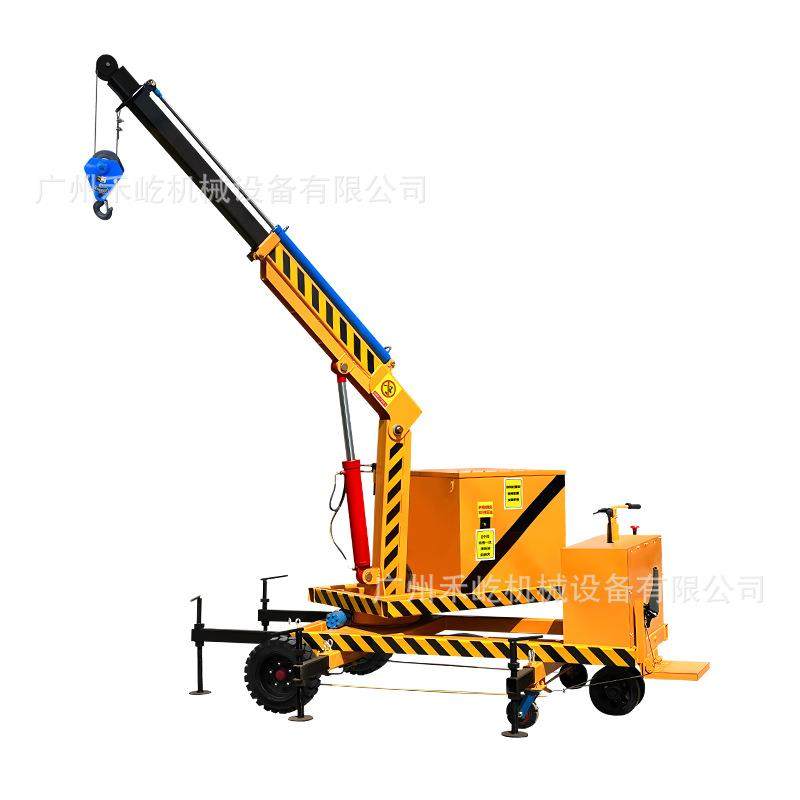 电动移动液压起重机车间仓库物流仓储吊装货物可旋转小型提升吊机,淘宝优惠券,粉丝福利购,淘宝优惠卷