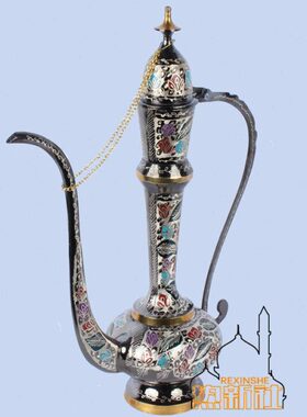 全手工摆设彩点制作  酒壶 装饰巴基斯坦新款