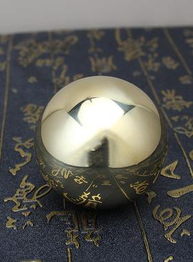 黄人铜保健球实铜球中老心年铜保健球实心球手球按摩球手转球PY-