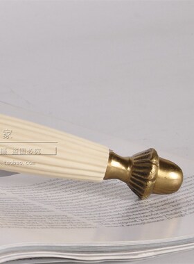 北欧轻奢风手持式放大镜摆件摆设 书房办公桌软装V居家饰品阅读器