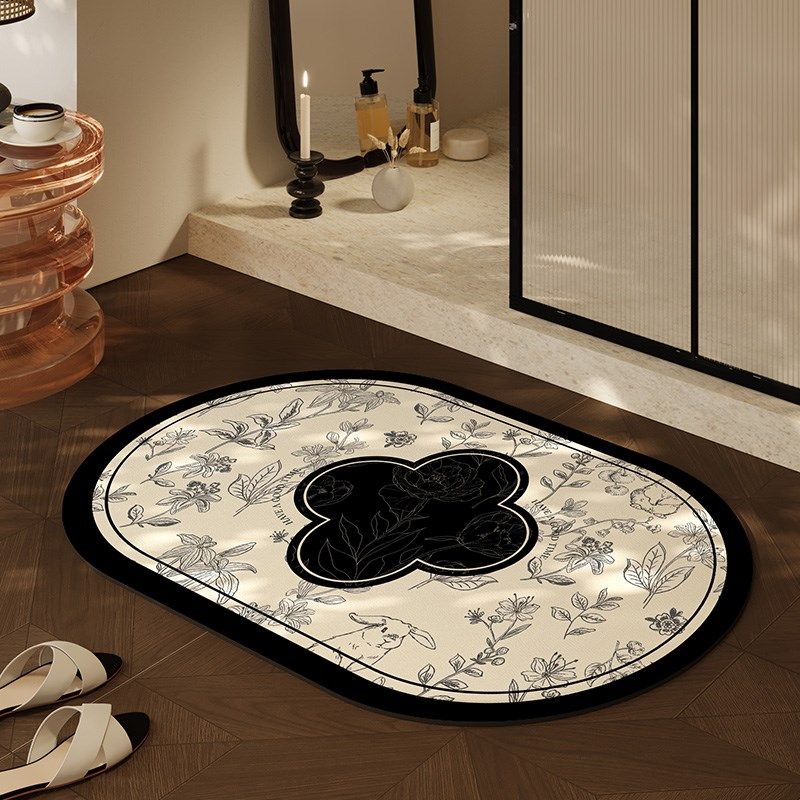 硅藻泥吸水浴室地垫卫生间门口洗手间厕所地毯进门入户防滑脚垫子,淘宝优惠券,粉丝福利购,淘宝优惠卷