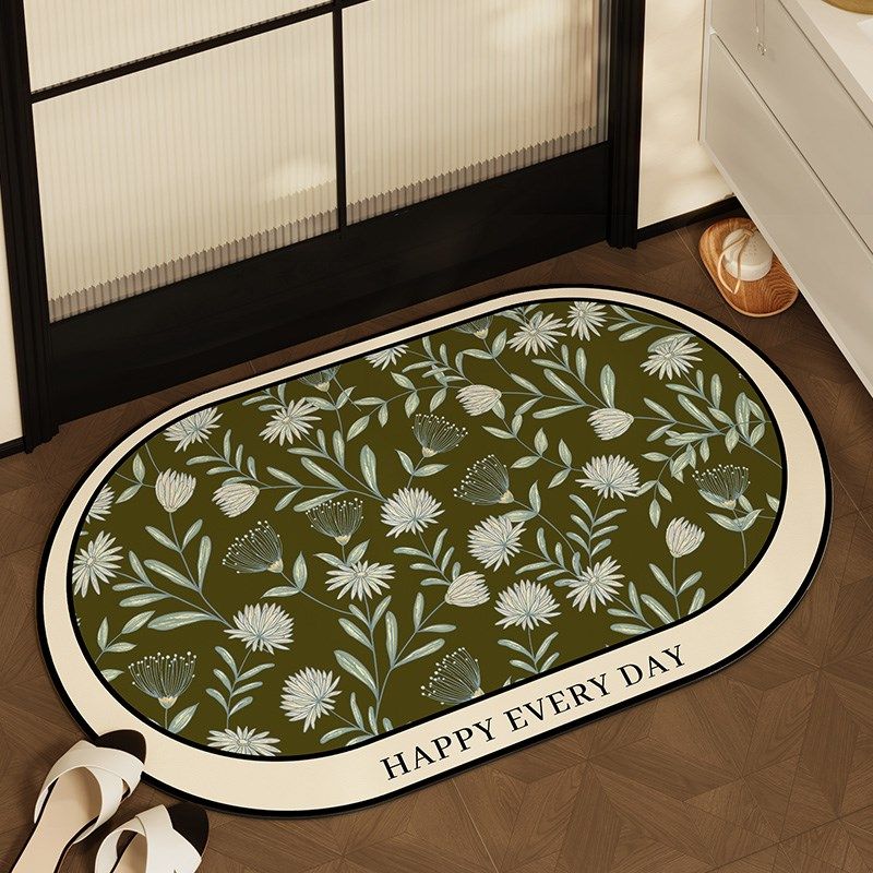 硅藻泥吸水浴室地垫卫生间门口洗手间厕所地毯进门入户防滑脚垫子,淘宝优惠券,粉丝福利购,淘宝优惠卷