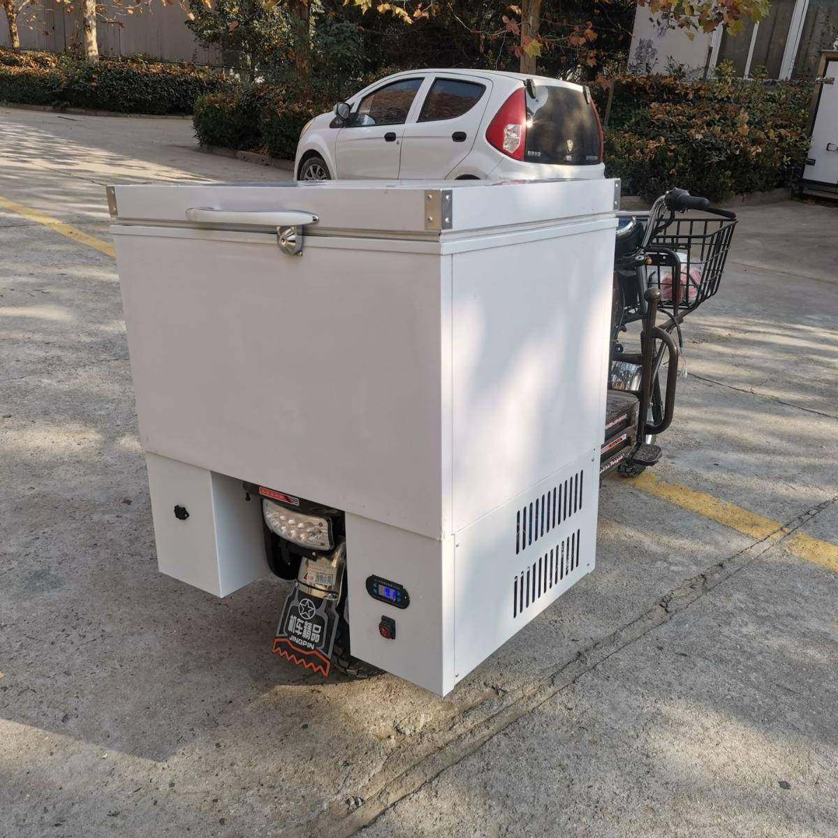 蔬菜水果牛奶雪糕海鲜保鲜车载冰箱两轮电动冷藏车运输车配送车,淘宝优惠券,粉丝福利购,淘宝优惠卷