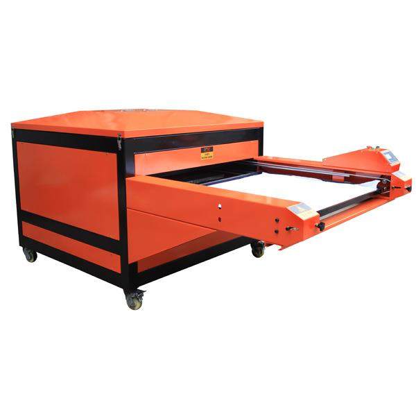 产地货源气动单边升华机80*100CM双工位转印大面积压花机现货,淘宝优惠券,粉丝福利购,淘宝优惠卷