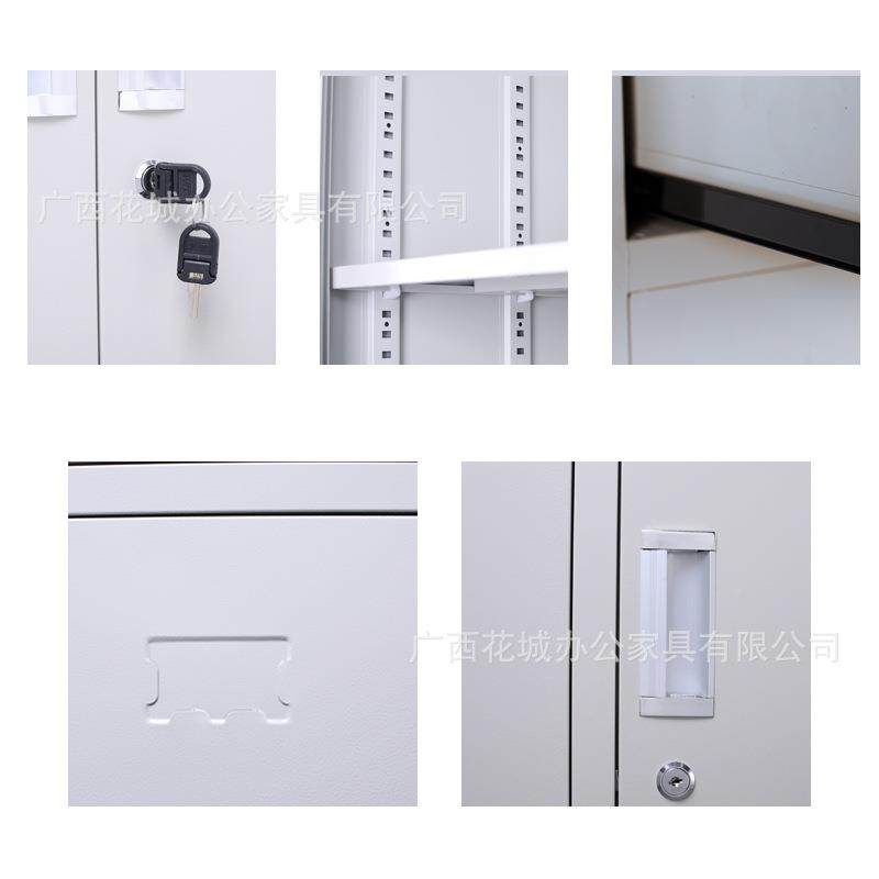 皮铁小柜HC-461子带抽屉锁二斗下节宽中五带单节矮璃柜对开玻移,淘宝优惠券,粉丝福利购,淘宝优惠卷