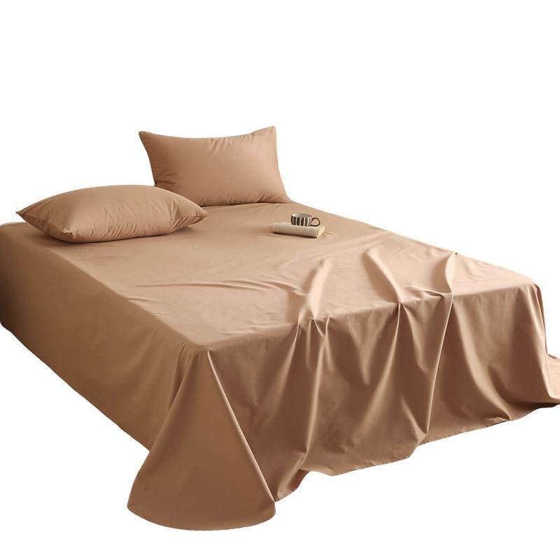 秋冬纯色10长支绒棉磨毛床单单件轩和-全加厚纯棉贡0床缎被单裸睡,淘宝优惠券,粉丝福利购,淘宝优惠卷