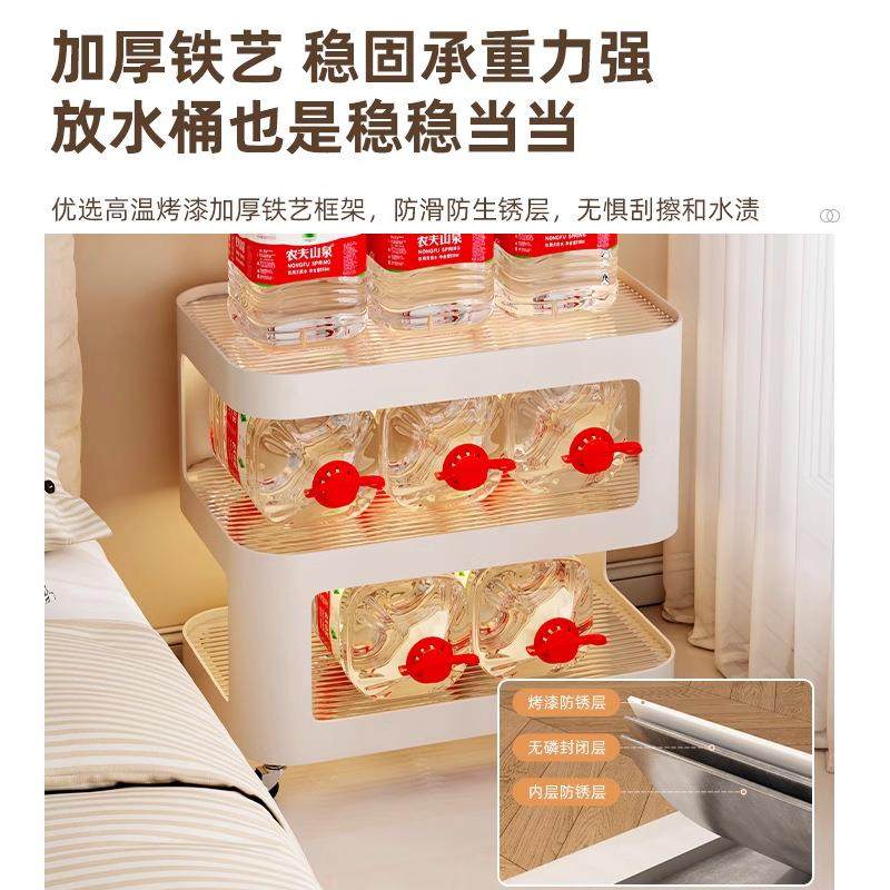 床BJ0168小头柜简约现代家卧室型床边纳柜用子收创意床头置物架铁,淘宝优惠券,粉丝福利购,淘宝优惠卷