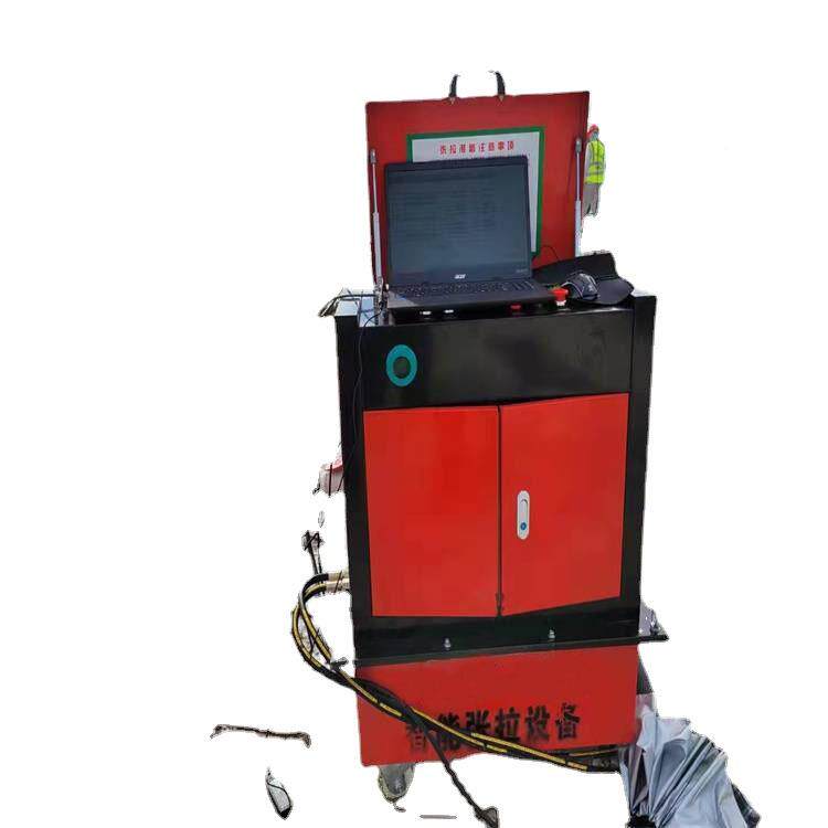 Bridge one intelligent tensioning machine equipment drags two can 6 tensioning smart automatic tensioning machine