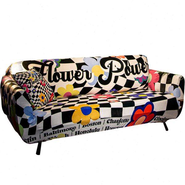 棋盘格全包沙发套防滑弹力沙发盖布毯双人组合沙发防尘罩坐垫个性,淘宝优惠券,粉丝福利购,淘宝优惠卷