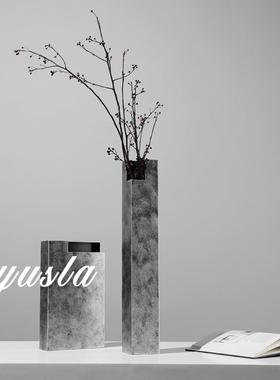 简约花器插干MJC瓶玄厅关柜样板间摆客厅茶几餐吧台别花墅件软装