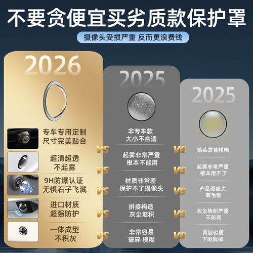长安深蓝s05/sl03/s07/l06/s7/l07汽车摄像头保护罩防水防雾适用 - 图2