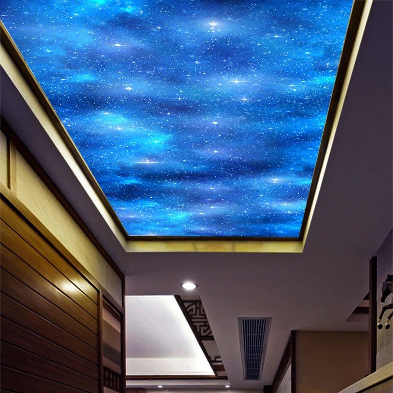 宇宙星空走廊吊顶玻璃过道客厅装饰亚克力透光板艺术天花灯板造型,淘宝优惠券,粉丝福利购,淘宝优惠卷